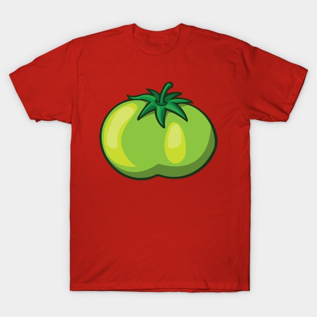 Green Tomato T-Shirt by deancoledesign